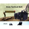 Black 8-in-1 Duty Belt - Tactical Modular Utility Belt System