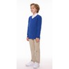 SMILING PINKER Boys' V-Neck Uniform Long Sleeve Knitted Basic Sweater,