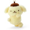 Sanrio 336203 Mascot Holder, Buttocks, Pompompompurin, Pudding, 5.5 x 3.4
