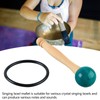 Singing Bowl Mallet Wood Handle Rubber Head Clear Beautiful Sound