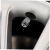 Mobestech 4pcs Tire Valve Stem Caps Anti-leak Design for Car