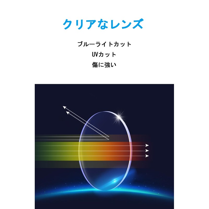 [OptiZen] おしゃれ老眼鏡 超軽量 形状記憶フレーム レディース メンズ 老眼用メガネ ブルーライトカット スクエア型フレーム眼鏡 ケース付き