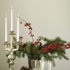 4Pack Taper Candles - Taper Candles 10 Inch Dripless, Smokeless