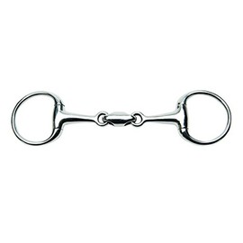 Feeling Unisex's 601028125 Anatomic Dressage Eggbutt Bradoon, Multi-Coloured, 125 mm