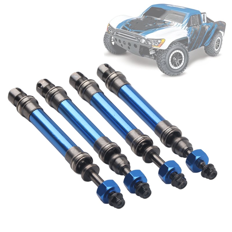 4Pcs CVD Front Rear Drive Shaft Metal Transmission Axle for