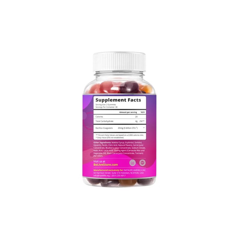 Belive Gomitas Probióticas 5 Mil Millones Ufc Digestión