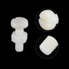 sourcing map 20 Pairs Nylon Screw Nut Set for Machines