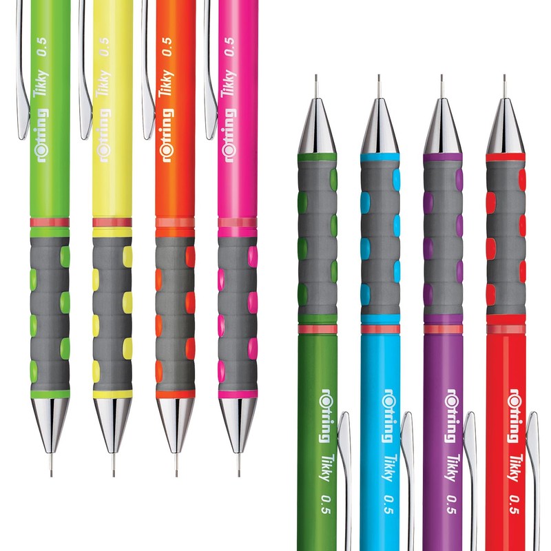 rOtring Tikky Mechanical Pencils - 0.7mm - HB - Light