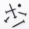 JEGONFRI #8 Modified Truss Head Black Wood Screws Assortment Kit,