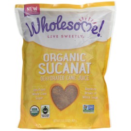 Wholesome Sweeteners Organic Sucanat, 32 oz. (Pack of 12)