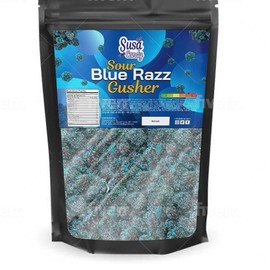Sour Blue  Razz Gusher - Specification: 1 Pound - 16 Oz