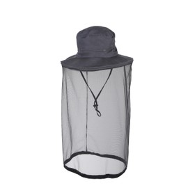 Lifesystems Expedition Mosquito Boonie Net Hat Bucket, Black, L