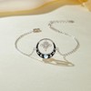JERWLI Witch Knot Bracelet 925 Sterling Silver Witch Knot nudo