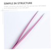 COHEALI 2Pcs Two Headed Silica Gel Manicure Tweezers Multi Purpose