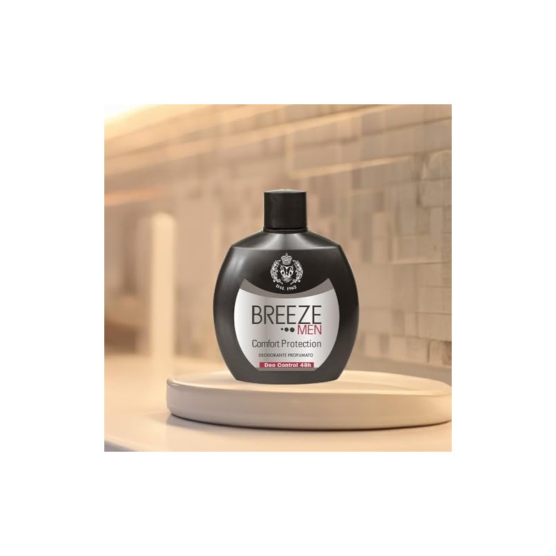 BREEZE | Deodorante Squeeze Comfort Protection, Breeze Men, 100ml