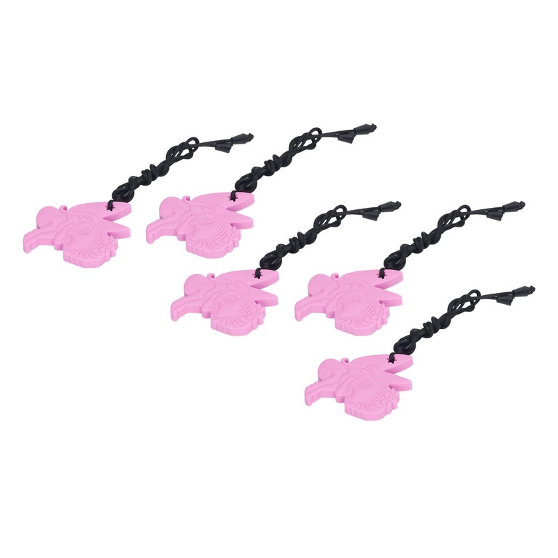 5Pcs Chew Necklace Food Grade Silicone Chewing Pendant for Toddlers