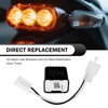 Anyhut 2 PCS LED Flasher Relay, 2-Pin Electronic LED Turn