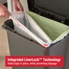 Rubbermaid Premier High-Capacity Step-On Trash Can, 19 Gallon, Single or