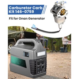 Hulyxayfave A042P619 Carburetor with Gaskets Fit for Onan Cummins Microquiet 4000-Watt Generators KY Series, 4KYFA26100 4KYFA26100P 4KYFA26100K, Replacement 146-0785 146-0803, 16 Pack