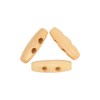 Toggle Buttons for Sweaters, Coat Duffle Toggle Wood Horn 20mm