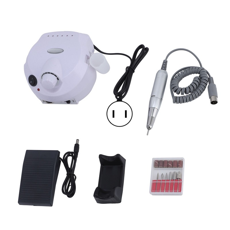 Toenail Sander Mechanical Clamping Technology Continuously Viable Foot Pedal Electric