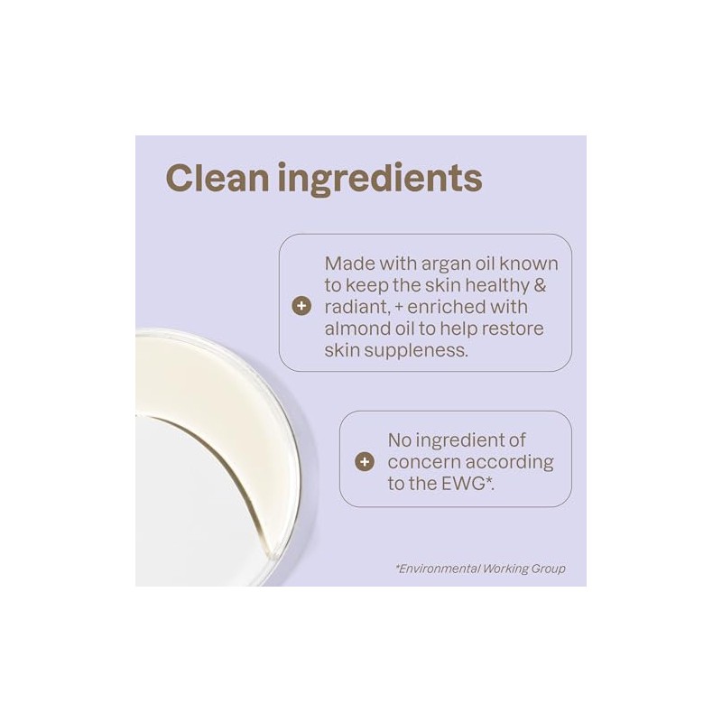 ATTITUDE Blooming Belly, Hypoallergenic Natural Pregnancy-Safe Stretch Oil, Almond &