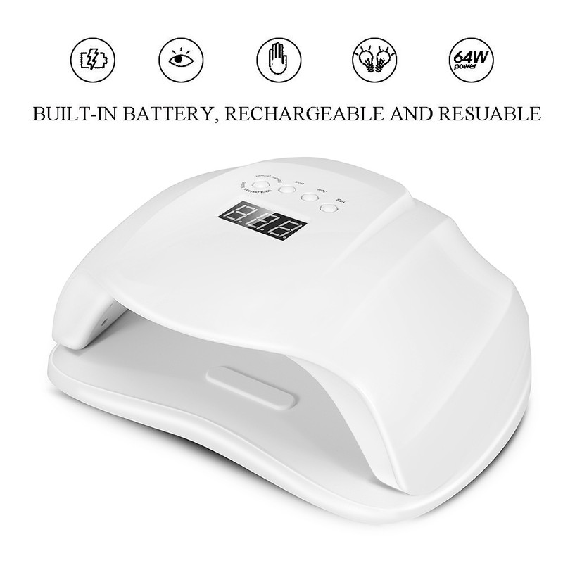 54W SUN X UVLED Nail Lamp Dryer Machine for Nail