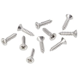 Magnet Expert® 4mm dia Head x 2.2mm dia thread x 9.5mm Long Stainless Steel Screws ( Pack of 10 )