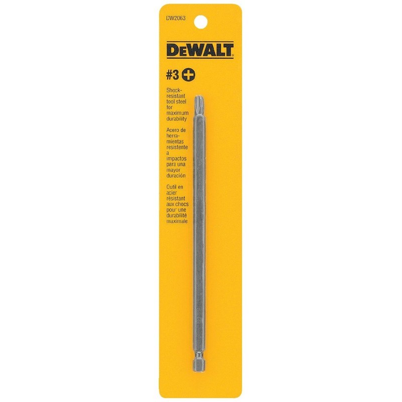 DEWALT DW2063#3 Phillips 6-Inch Power Bit