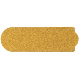 ForPro Professional Collection Stainless Steel Pedi File Refill, 80 Grit, Gold, EZ-Strip Peel Pedicure Refill Pads, 1.25” W x 4” L, 50-Count
