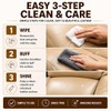Large Leather Cleaning Wipes 140 Pack Clean, Condition & Protect