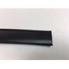 LPC Black RV Capmer Trailer Vinyl 7/8" x 100' Flat