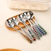 Turbokey 7.3 Inch Soup Spoons Set 304 Stainless Steel Spoons