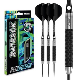 RED DRAGON Council 1: 30g Tungsten Darts with Flights and Shafts
