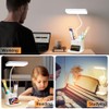 Necomi LED Desk Lamp,3 Color Mode,with Pen Holder and Phone