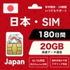 Japan Sim| Prepaid Sim, 180 Days 20 GB, Genuine Rakuten
