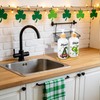 2Pcs St. Patrick's Day Soap Dispenser Lucky Shamrock Clover Gnome