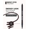 Flormar Smoky Eyes Waterproof Eyeliner 002 Coolest Brown - Waterproof