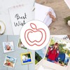 100pcs Fruit Paper Clips Cute Bookmark Pare Clips Portable Funny