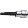 Koken 3/8 (9.5 mm) SQ. Hex Bit Socket, Total Length: 3.9 inches (100 mm), 0.2 inches (5 mm), 3010M.100-5