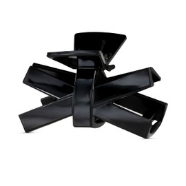 ANDANTE Premium Collection - Elegant Hair Clip in Black - 3.5 cm x 6 cm