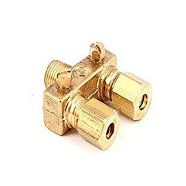 Imperial 1003 Dual Pilot Valve 3/16 Cc X 1/8