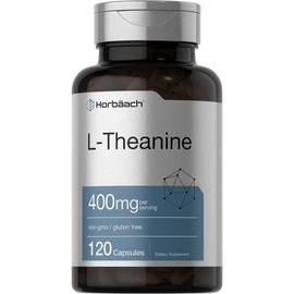 L-Theanine 400mg per serving | 120 Capsules