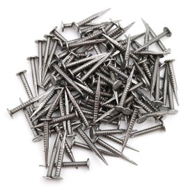 Design61 100x Steel Pins Steel Nails Comb Purposes 2.0 x 20 mm with Round Flat Head Extra Pointed Tip Blank