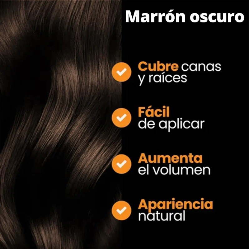 Polvo De Maquillaje De Fibra Capilar Cubre Raíz De Cabello