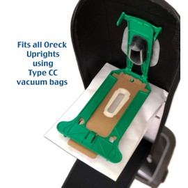EnviroCare Replacement Micro Filtration Vacuum Cleaner Bags made to fit Oreck Type CC, XL. Fits: XL7, XL21, 2000, 3000, 4000, 8000, 9000 series and Hoover ONEPWR Upright Vacuum Cleaners 24 Bags