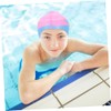 POPETPOP Gorro De Natacion Silicona Antideslizante, Gorra Impermeables para Niños
