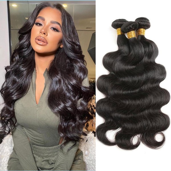 Body Wave Bundles Human Hair 12 14 16 Inch Human