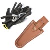 NAUZE Leather Sheath Tool Garden Pruning Shear Sheath Garden Pliers