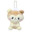 Kamio Japan Mochi Pudding, Plush Keychain, Mascot
